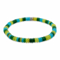 Preview: Frank 1967 Armband Disc Beads Multicolor Edelstahl IPS