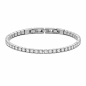 Preview: Frank 1967 Armband mit Zirkonia Ø 4mm Edelstahl IPS