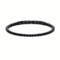 Preview: Frank 1967 Armband mit Zirkonia schwarz Ø 3mm Edelstahl IPB