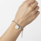 Preview: Armband mit Gravurplatte 16+3cm Edelstahl