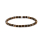 Preview: Frank 1967 Kinderarmband Tigerauge 4mm breit Edelstahl IPS