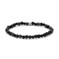 Preview: Frank 1967 Kinderarmband Lavastein / Achat 4mm breit Edelstahl IPB