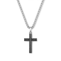 Preview: Frank1967 Halskette mit Anhänger Kreuz Edelstahl IPS