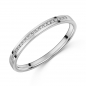 Preview: Lovebird Memory Ring mit 19 Zirkonia Weißgold 333/000