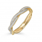 Preview: Lovebird Damenring mit Brillant 0,24 ct. Gold 585/000