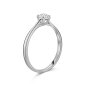 Preview: Lovebird Damenring mit Lab Grown Brillant 0,25 ct. Weißgold 585/000