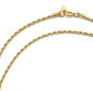 Preview: Lovebird Zopfkette Edelstahl IPG