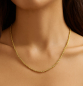 Preview: Lovebird Zopfkette Edelstahl IPG