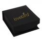 Preview: Lovebird Klappcreolen mit Brillant 0,14 ct. Gelbgold 585/000