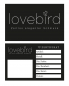 Preview: Lovebird Damenring mit Brillant 0,10 ct. Gold 585/000