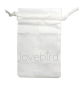Preview: Lovebird Halskette mit Anhänger Kristall weiß Edelstahl IPS
