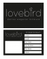 Preview: Lovebird Klappcreolen mit Brillant 0,125 ct. Gelbgold 585/000