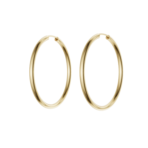 Creolen Ø 37,5mm Gold 333/000