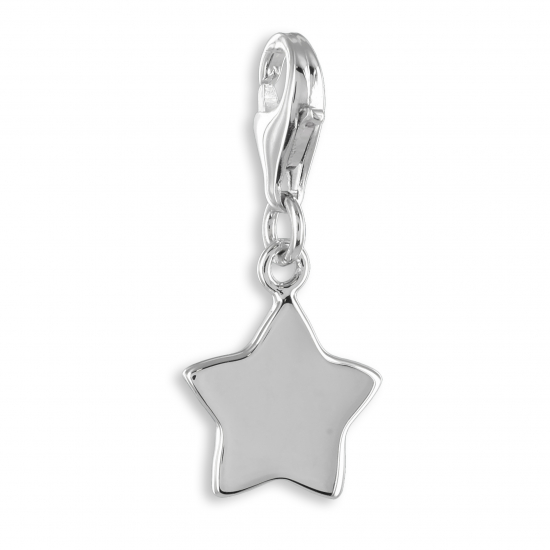 Charm Einhänger Stern Silber 925/000