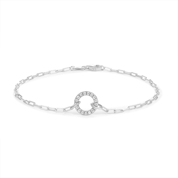 Armband Circle of Life Zirkonia Silber 925/000 rhodiniert