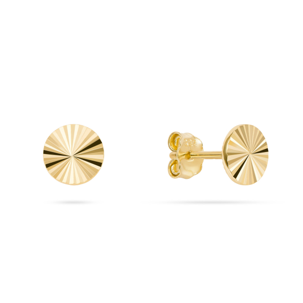 Ohrstecker diamantiert Gold 333/000