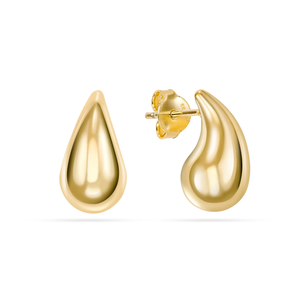 Ohrstecker Tropfen Gold 333/000