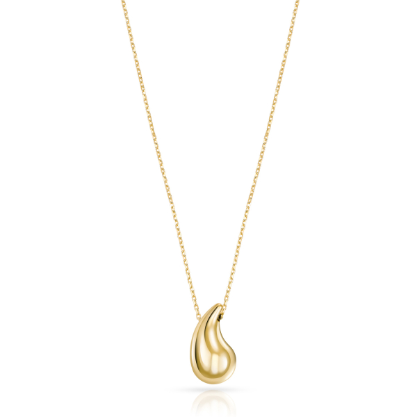 Collier Anhänger Tropfen Gold 333/000
