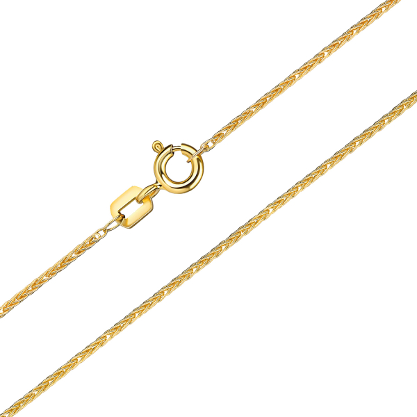 Armband Zopfkette 3-fach 19/17cm Gold 333/000