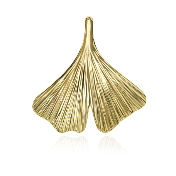 Anhänger Ginkgoblatt Gold 333/000