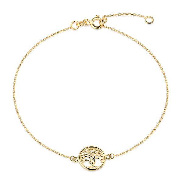 Armband Lebensbaum Gold 333/000