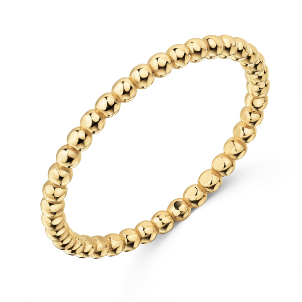 Kugelring 1.8mm breit Gold 333/000