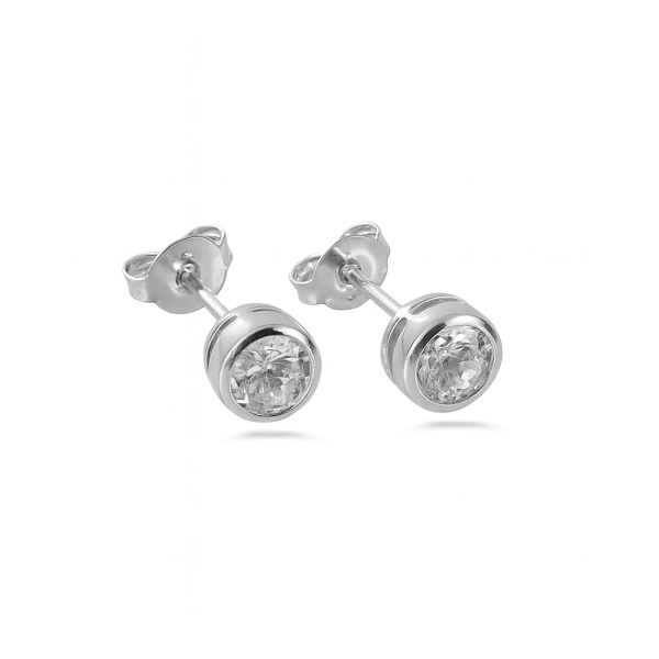 Ohrstecker Zirkonia 3,5mm - Silber 925/000