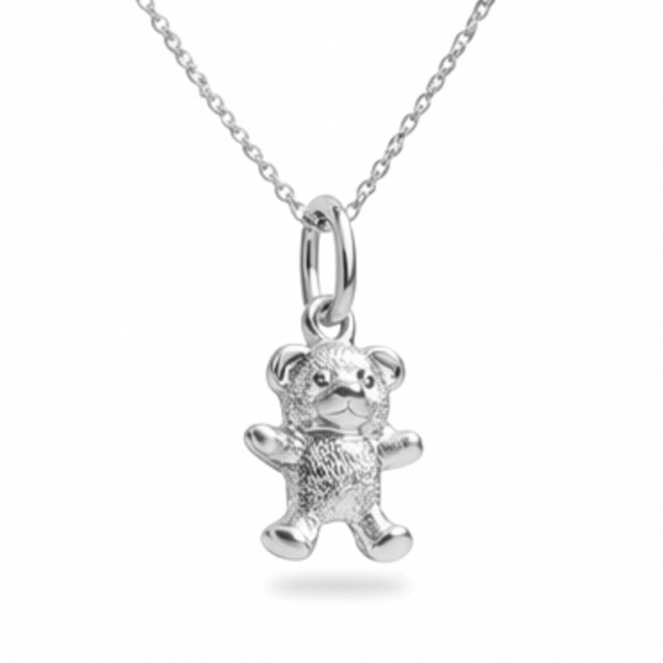 Anhänger Teddy 9,5mm Silber 925/000