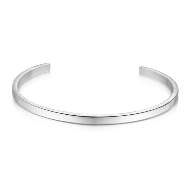 Massive Armspange 3mm breit Silber 925/000