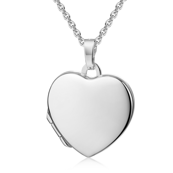 Medaillon Herz 15x14mm Silber 925/000