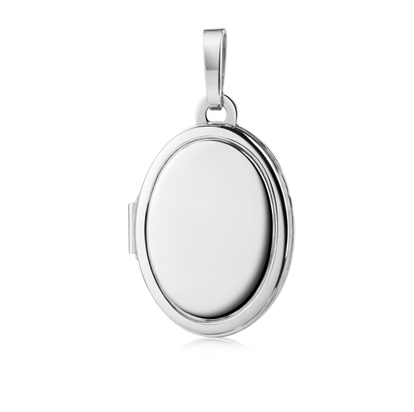Anhänger Medaillon oval 11x15mm Silber 925/000