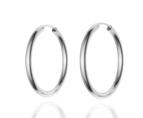 Creolen Ø 37,5mm Silber 925/000