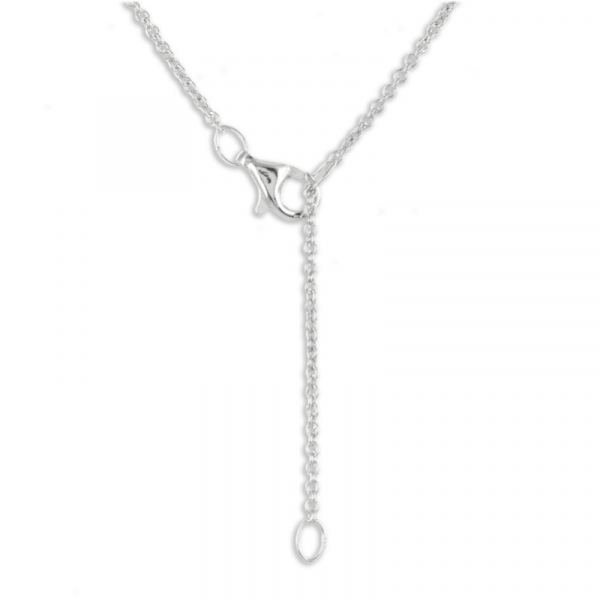 Collier Herz mit Zirkonia Echt Silber 925/000