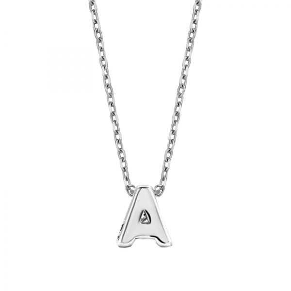 Collier Buchstabe 38+5cm Silber 925/000