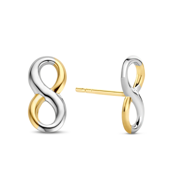 Ohrstecker Endless Gold 585/000 Bicolor