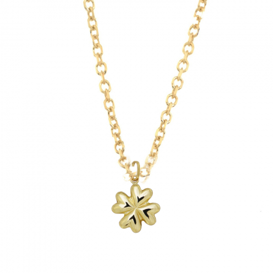 Collier Kleeblatt Gold 585/000