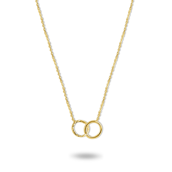 Collier 2 Kreise Gold 585/000