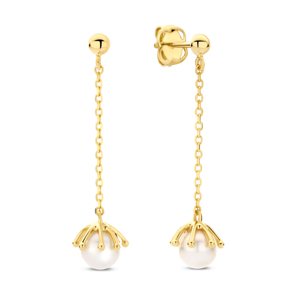 Ohrstecker Süßwasserzuchtperle Gold 585/000