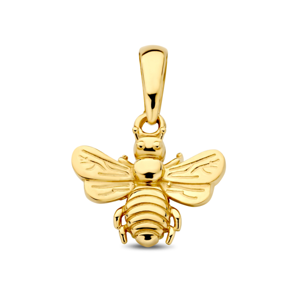 Anhänger Fliege Gold 585/000