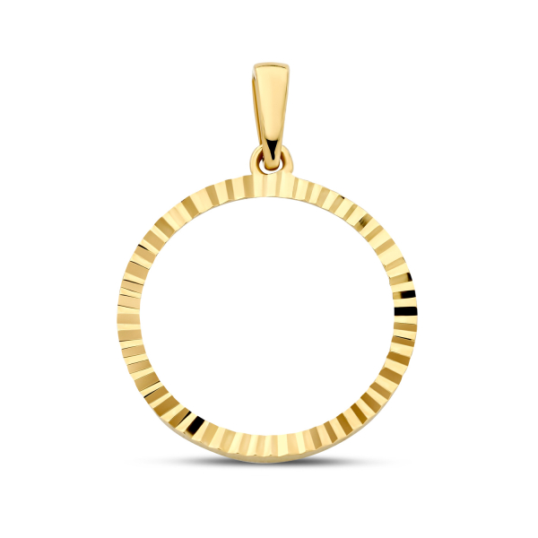 Anhänger Reif diamantiert Gold 585/000