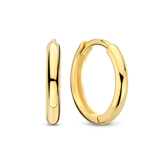 Klappcreolen 12mm Gold 585/000