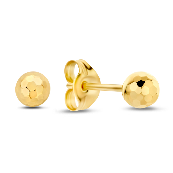 Ohrstecker Kugel 3,0mm Gold 585/000