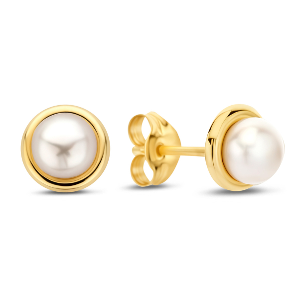 Ohrstecker Süßwasser-Zuchtperle 4 - 4,5mm Gold 585/000