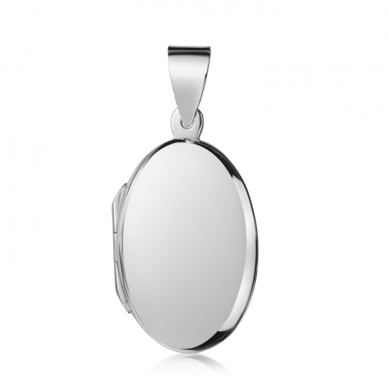 Medaillon oval Echt Silber 925/000