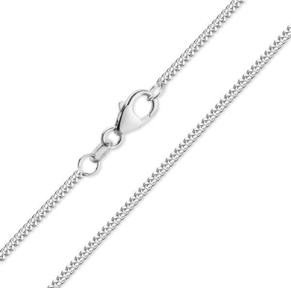 Panzerkette 2.1mm breit Silber 925/000