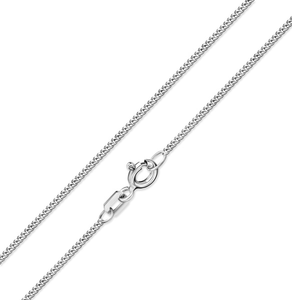 Panzerkette 1,2mm breit Silber 925/000
