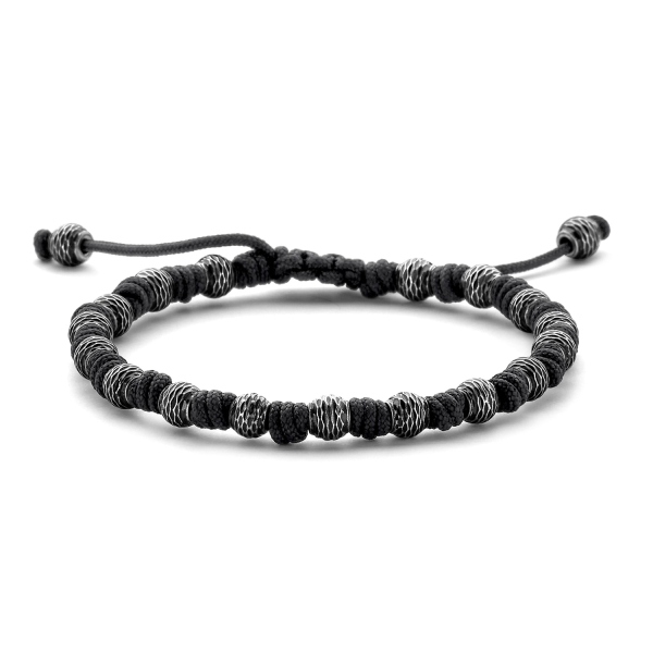 Frank 1967 Armband Kugeln 5mm breit Edelstahl IPB