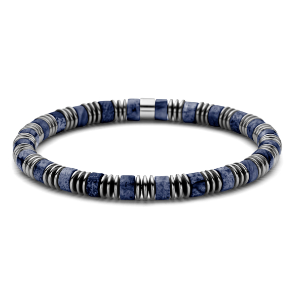 Frank 1967 Armband  grüner Achat / Hämatit 6mm
