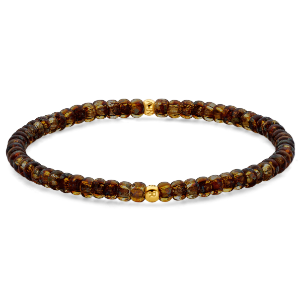 Frank 1967 Armband Miyuki Beads Edelstahl IPG