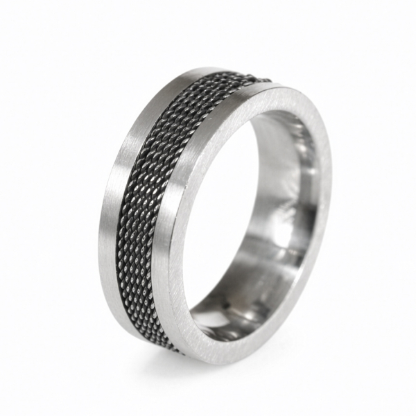 Frank1967 Ring 8mm breit Edelstahl IPS & IPB